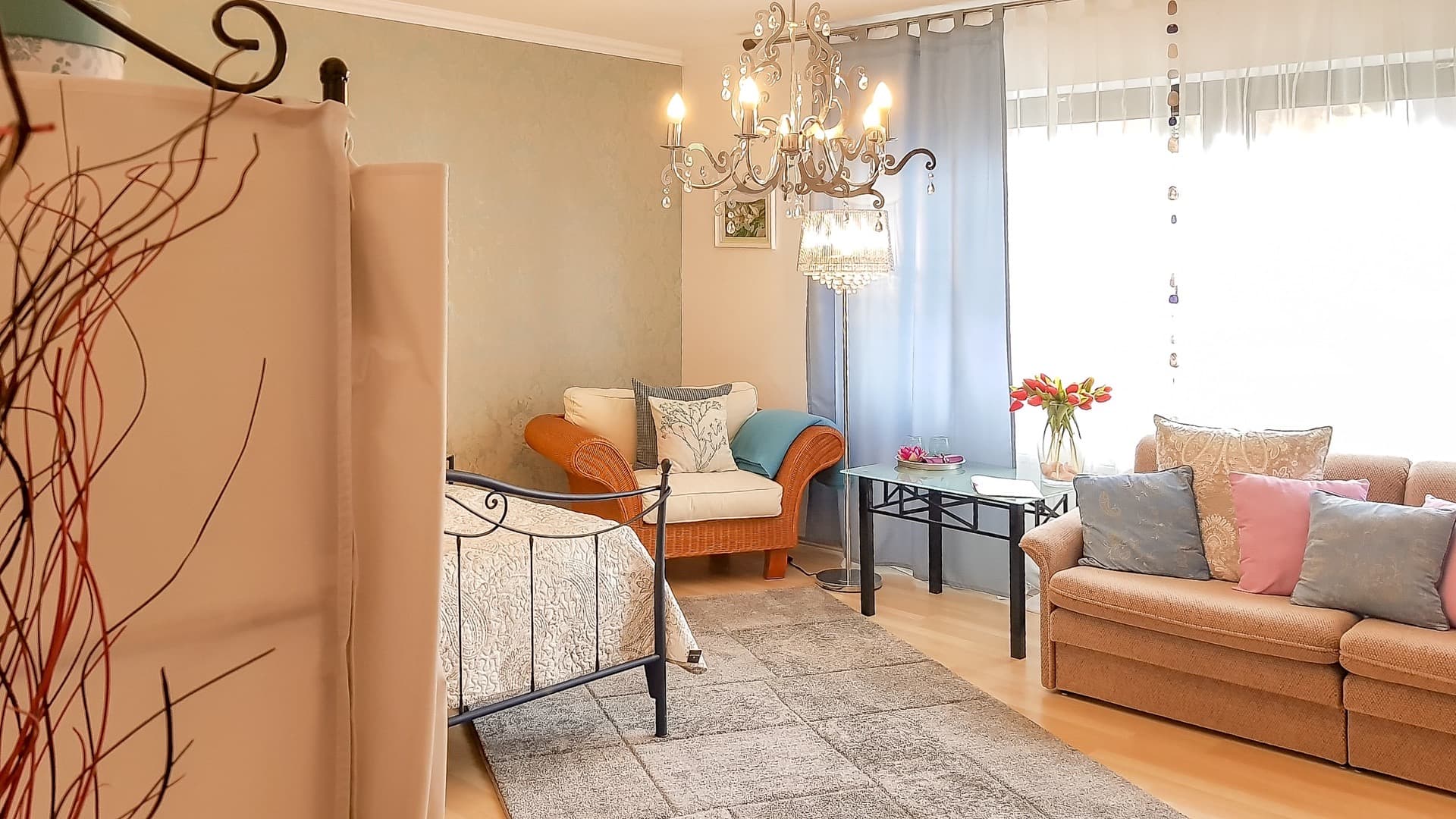 Erholungs Apartment - Sitzplatz